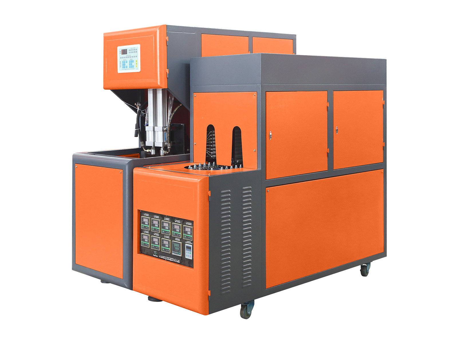 semi-auto pet blow molding machine Máquina de moldagem semi-automática