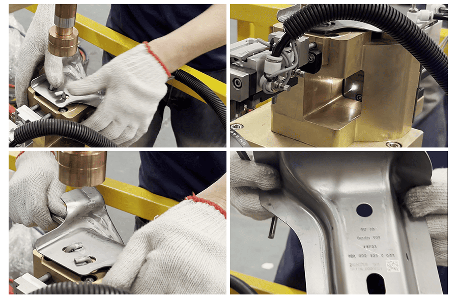 auto parts welding system (2) Sistema de soldagem de peças automáticas (2)