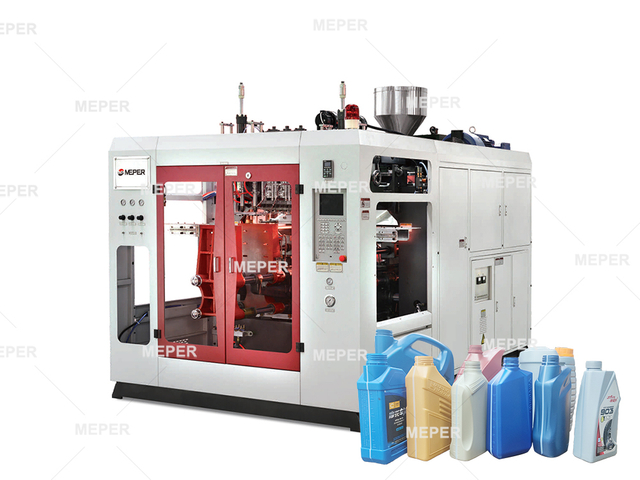 Máquina de moldagem por sopro de 3 camadas da China Meper, MEPER | Coex para garrafas químicas e pesticidas