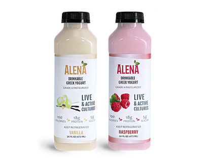 2l Bottle de leite de iogurte