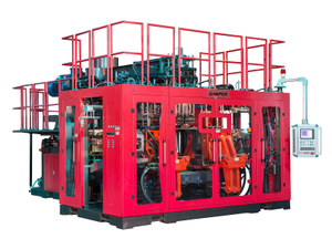 China Meper HDPE Chemical Recurter Extrusion Máquina de moldagem de sopro com desbaste automático