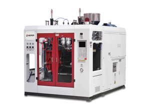 China Meper Máquina de moldagem de sopro de dupla estação totalmente automática MP MP PARA MATERIAL HDPE LDPE