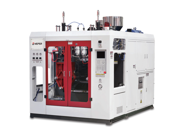 China Meper Máquina de moldagem de sopro de dupla estação totalmente automática MP MP PARA MATERIAL HDPE LDPE