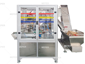 Máquina de inserção de revestimento de tampa de tampa de garrafa de garrafa de plástico