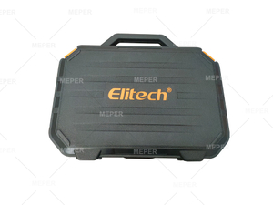 Caixa de ferramentas de armazenamento preta de OEM preto