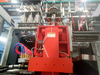 Máquina de moldagem de sopro MP80FS MEPER com máquina IML na rotulagem de molde para lubrificar a garrafa de óleo