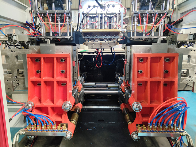 China Meper Toliet Washing Cleaning Bottle Extrusion Molding Machine com pescoço angular