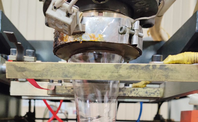 Processo de moldagem por sopro PETG